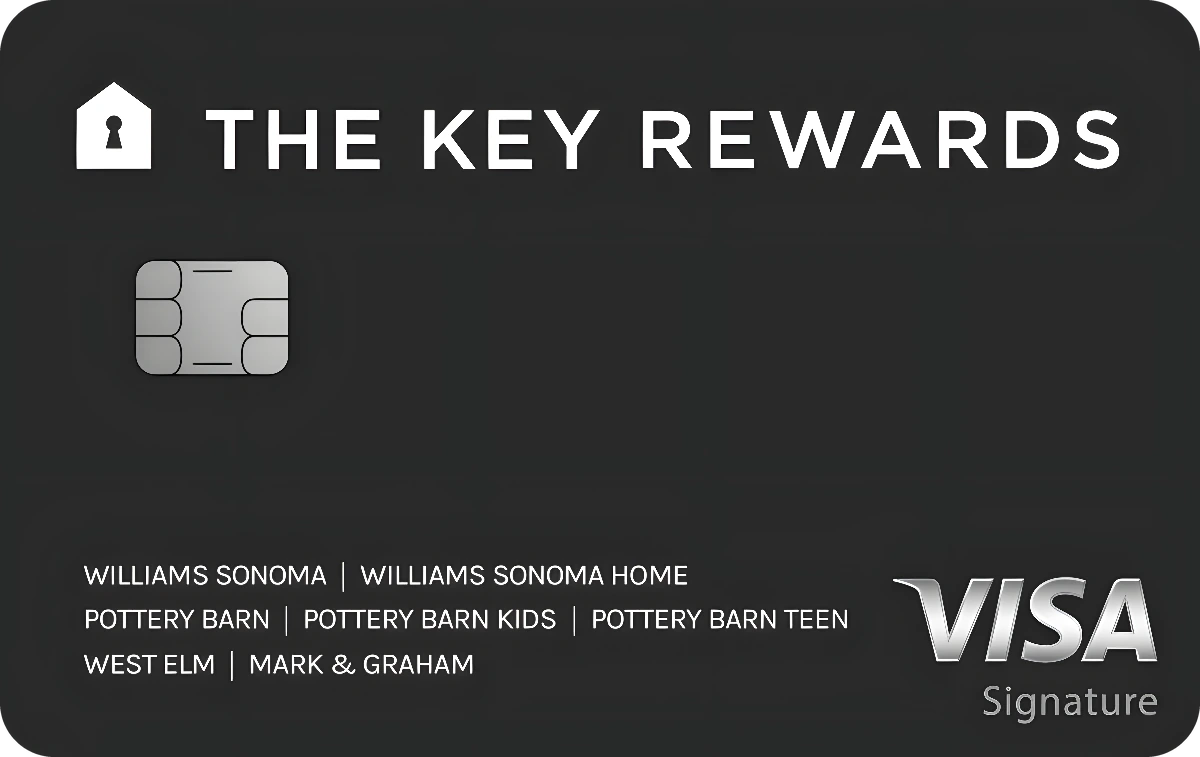 The Key Rewards® Visa (Williams Sonoma, Pottery Barn, West Elm)